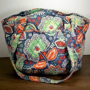 Vera Bradley Cotton Glenna Nomadic Floral Tote